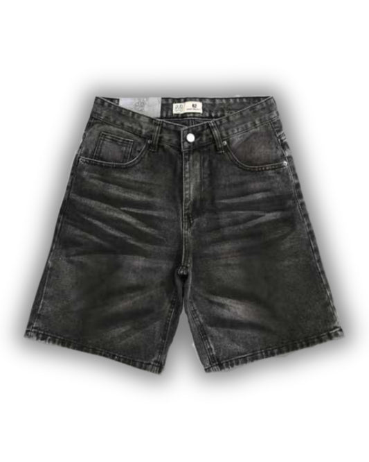 SHORT NEGRO MEZCLILLA