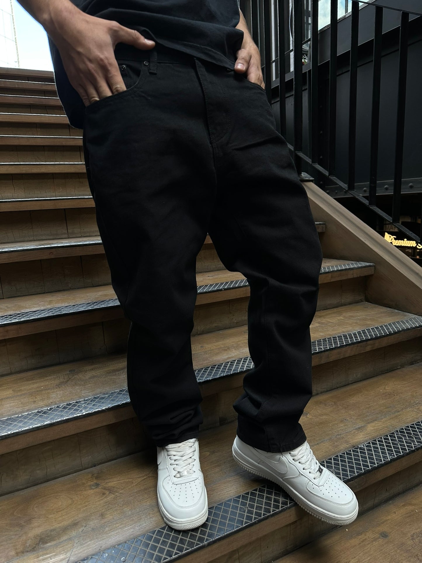 Jeans negro Clasicos