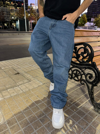 Jeans clasico Celeste